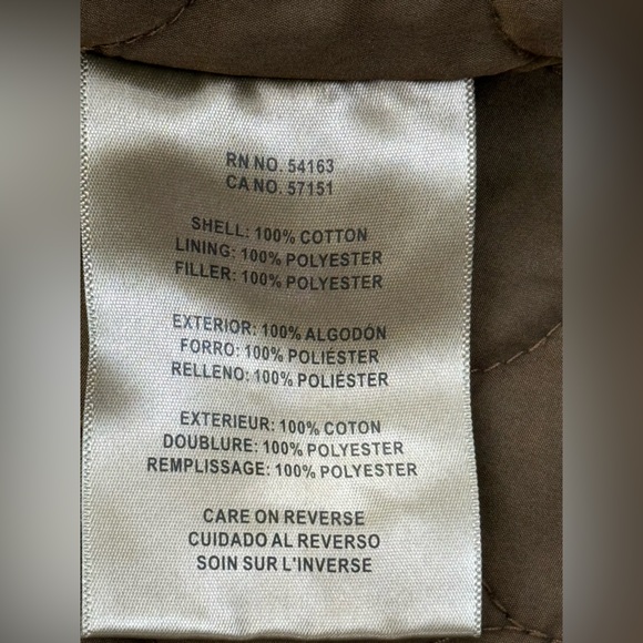 Levi's Men's Canvas Full-Zip Five-Pocket Khaki Trucker Jacket, Size Medium - Picture 13 of 15